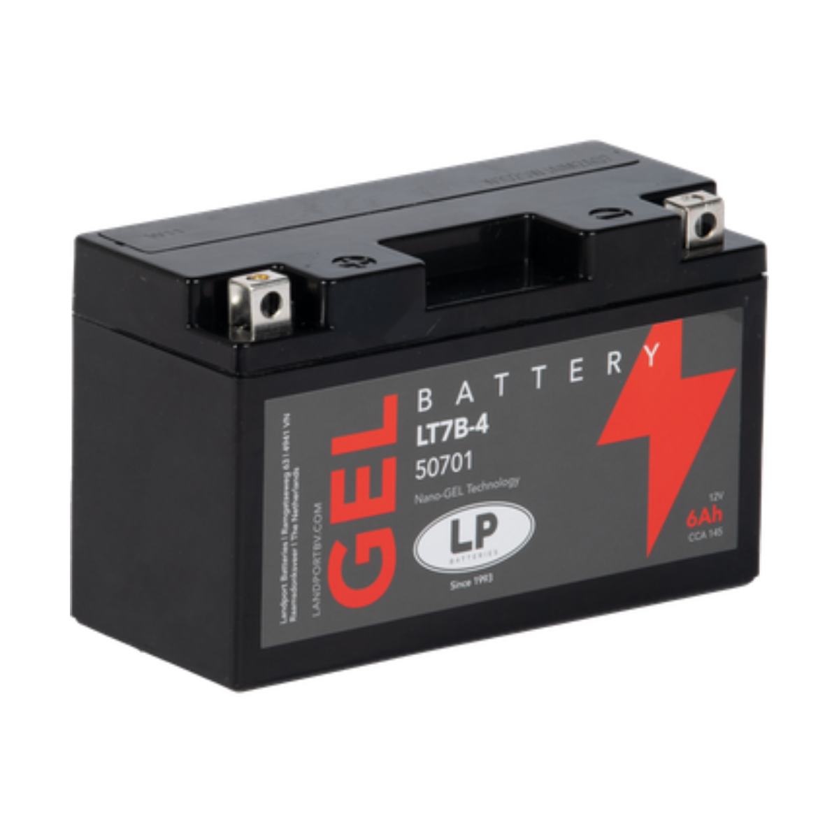 Batterie 12V 6Ah für Motorrad Startbatterie MG LT7B-4