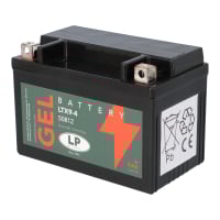 Batterie 12V 9Ah für Motorrad Startbatterie MG LTX9-4 6