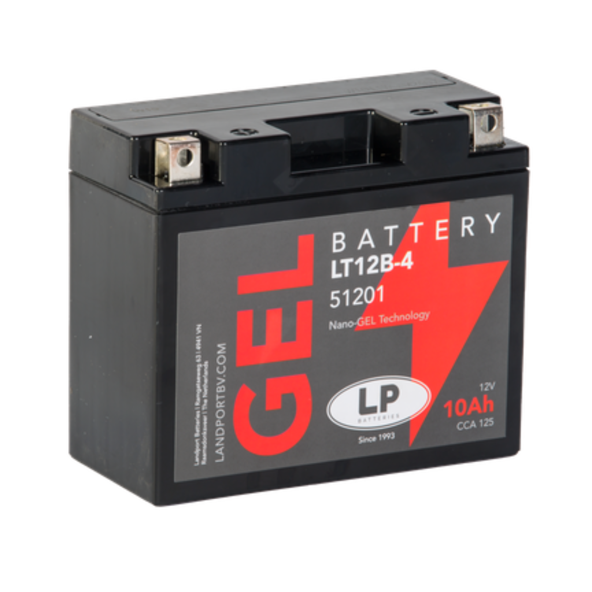 Batterie 12V 10Ah für Motorrad Startbatterie MG LT12B-4