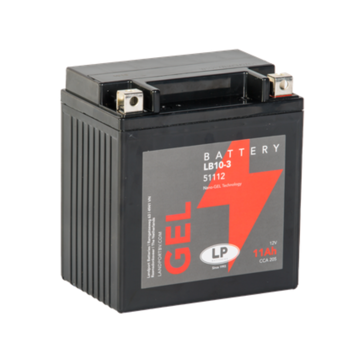 Batterie 12V 11Ah für Motorrad Startbatterie MG LB10-3
