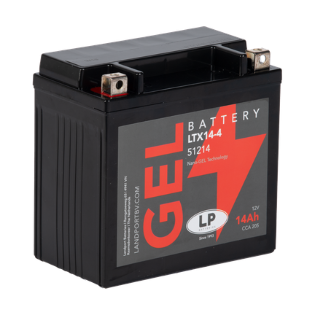 Batterie 12V 14Ah für Motorrad Startbatterie MG LTX14-4