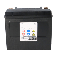 Batterie 12V 20Ah für Motorrad Startbatterie MG LTX20-4