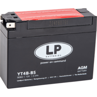 Batterie AGM 12V 2,3Ah für Motorrad Startbatterie MA LT4B-BS