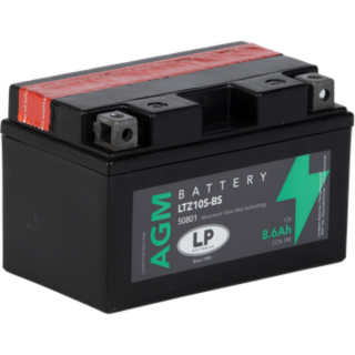 Batterie AGM 12V 8,6Ah für Motorrad Startbatterie MA LTZ10S-BS