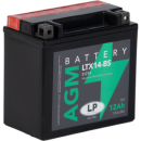 Batterie AGM 12V 12Ah für Motorrad Startbatterie MA...