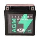 Batterie AGM 12V 12Ah für Motorrad Startbatterie MA LTX14L-BS