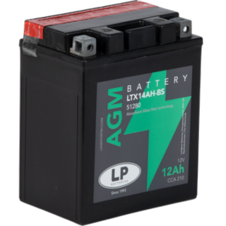 Batterie AGM 12V 12Ah für Motorrad Startbatterie MA LTX14AH-BS
