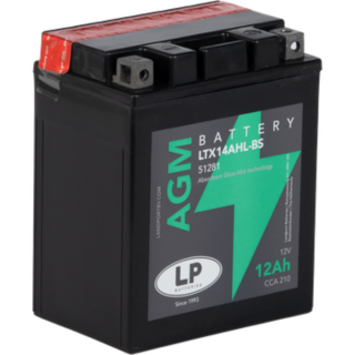 Batterie AGM 12V 12Ah für Motorrad Startbatterie MA LTX14AHL-BS