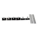 Silbernes Schrägdach Montageset für 2 PV-Module...