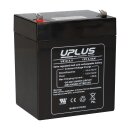 UPlus US12-4,5 AGM Blei Akku 12V 4,5Ah 4,8mm Faston