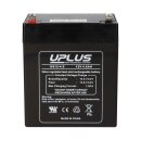 UPlus US12-4,5 AGM Blei Akku 12V 4,5Ah 4,8mm Faston