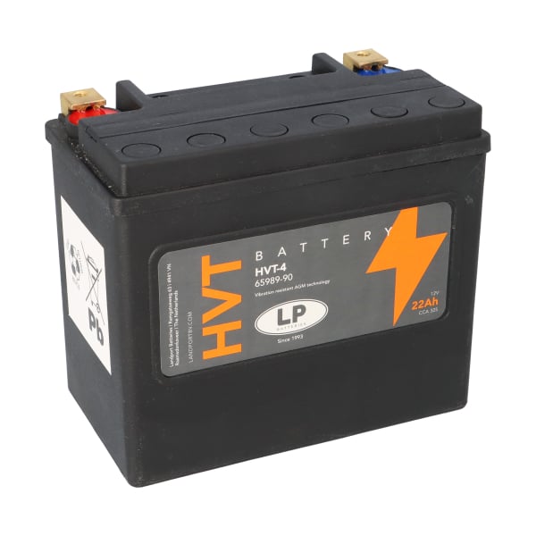 Batterie Nano-Gel 12V 22Ah für Motorrad Startbatterie MH HVT-4