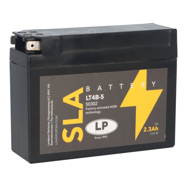 Batterie AGM SLA 12V 2,3Ah für Motorrad Startbatterie MS LT4B-5