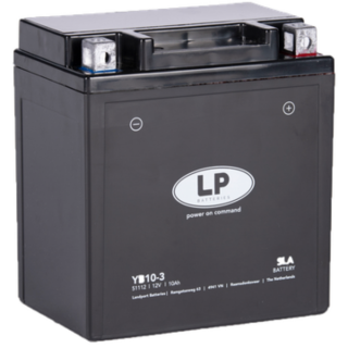 Batterie AGM SLA 12V 10Ah für Motorrad Startbatterie MS LB10-3