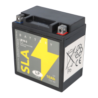Batterie AGM SLA 12V 10Ah für Motorrad Startbatterie MS
