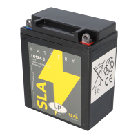 Batterie AGM SLA 12V 12Ah für Motorrad Startbatterie MS