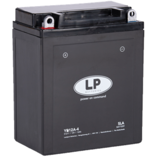 Batterie AGM SLA 12V 12Ah für Motorrad Startbatterie MS LB12A-4