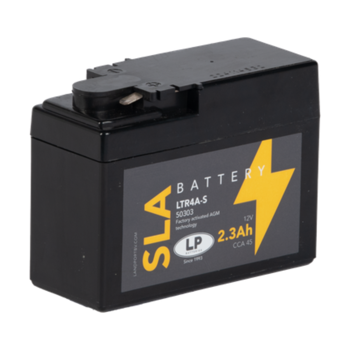 Batterie AGM SLA 12V 2,3Ah für Motorrad Startbatterie MS LTR4A-S