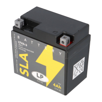 Batterie AGM SLA 12V 4Ah für Motorrad Startbatterie MS 
