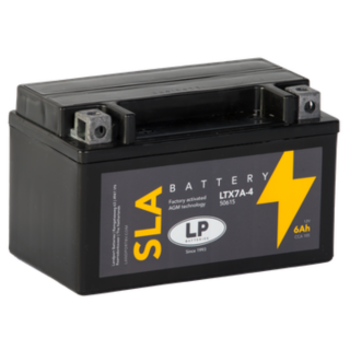 Batterie AGM SLA 12V 6Ah für Motorrad Startbatterie MS LTX7A-4