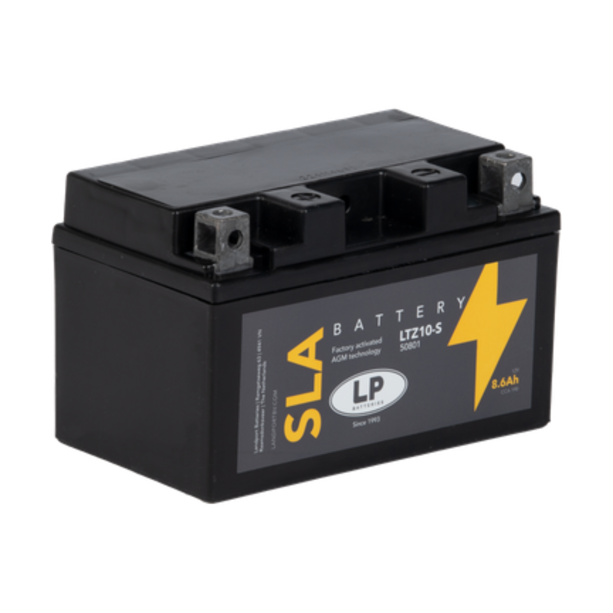 Batterie AGM SLA 12V 8,6Ah für Motorrad Startbatterie MS LTZ10-S