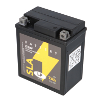 Batterie AGM SLA 12V 7Ah für Motorrad Startbatterie MS 