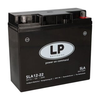 Batterie AGM SLA 12V 22Ah für Motorrad Startbatterie MS SLA 12-22
