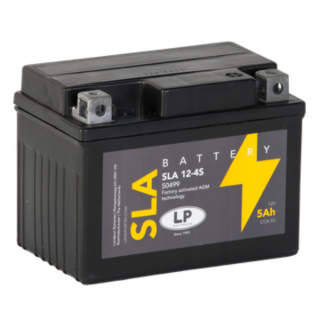 Batterie AGM SLA 12V 5Ah für Motorrad Startbatterie MS SLA 12-4S