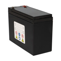 Landport LP12-10H T2 12V 10Ah AGM Bleiakku 6,3 mm Faston 7