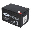 Landport Bleiakku 12V 12Ah AGM Batterie NSA LP12-12 T2