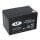 Landport Bleiakku 12V 12Ah AGM Batterie NSA LP12-12 T2