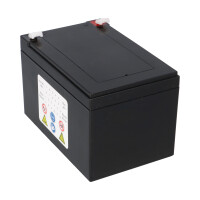Landport LP12-12 T2 12V 12Ah AGM Bleiakku 6,3 mm Faston 7