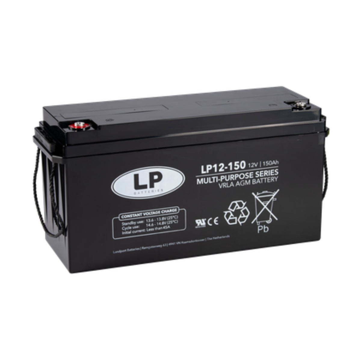 Landport Bleiakku 12V 150Ah AGM Batterie NSA LP12-150 T11
