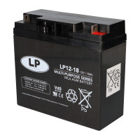 Landport LP12-18 T3 12V 18Ah AGM Bleiakku VdS 6