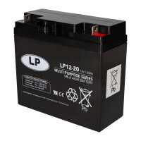 Landport LP12-20 T3 12V 20Ah AGM Bleiakku 6