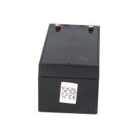 12V 3,4Ah AGM Batterie mit T1-Anschluss, UL/CE/VdS zertifizi