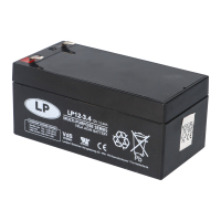 Landport Bleiakku 12V 3,4Ah VDS AGM Batterie NSA LP12-3,4 T1