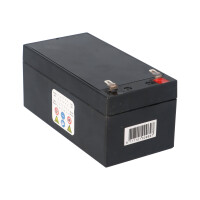 Landport LP12-3.4 T1 12V 3,4Ah AGM Bleiakku VdS 4,8 mm Fasto