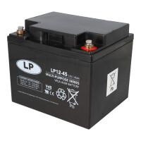 Landport LP12-45 T6 12V 45Ah AGM Bleiakku VdS 5