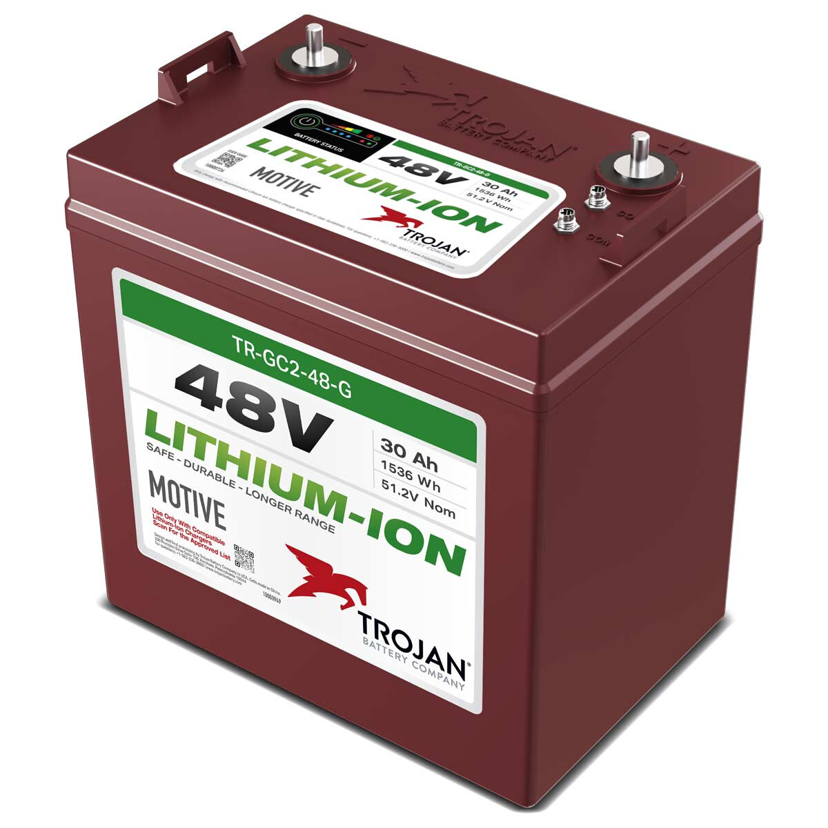 Trojan GC2 48V Lithium 51,2 V 30 Ah Lithium Deep-Cycle-Akku