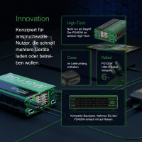 PATONA Premium PD450W Multiport Kamera-Akkuladegerät 3