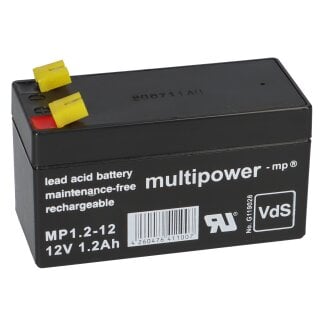 Multipower Bleiakku MP1,2-12 12V 1,2Ah VdS online kaufen