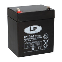 Landport Bleiakku 12V 5,4Ah AGM Batterie productbox