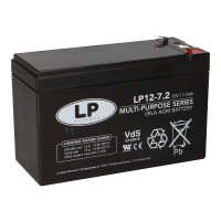 Landport Bleiakku 12V 7,2Ah AGM Batterie productbox