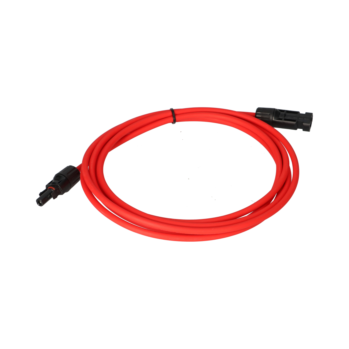 Verlängerungskabel 4mm² kompatibel mit MC4 Solarkabel - 3m rot 0% MwSt nach §12 Abs. 3 UstG