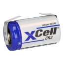 XCell Photobatterie CR2 Lithium 3V 850mAh U-Lötfahne