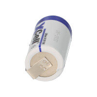 XCell CR123A Lithium Batterie 3V 1550 mAh mit U-Lötfahn