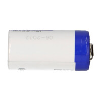 XCell CR123A Lithium Batterie 3V 1550 mAh mit U-Lötfahn