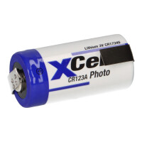 XCell Photobatterie CR123A Lose Lithium 3V 1550mAh Z-Lö