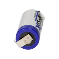 XCell CR123A Lithium Batterie 3V 1550 mAh mit Z-Lötfahn